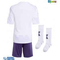 Manchester United Gostujuci Dres za djecu 2025-26 Kratak Rukav (+ Kratke hlače)